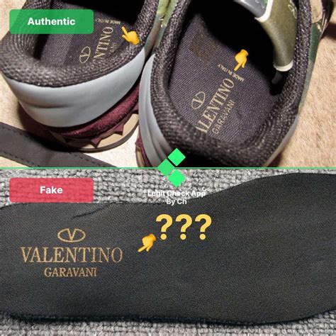 how to recognize fake valentino shoes|valentino rockrunner shoes stitching.